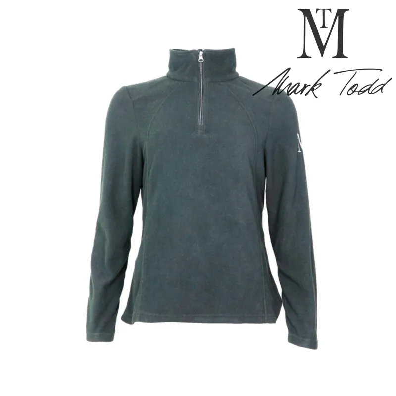 Mark Todd Ladies Half Zip Fleece - Grey